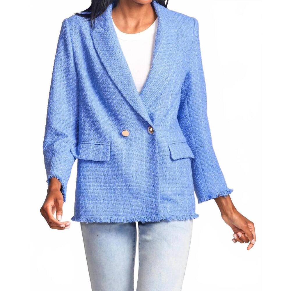 NEW PINK MARTINI sierra jacket in blue